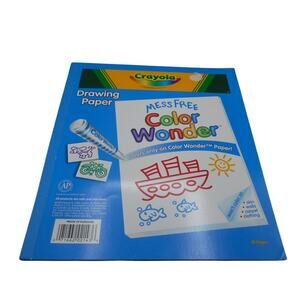 Crayola Color Wonder Mess Free Drawing Paper Pad